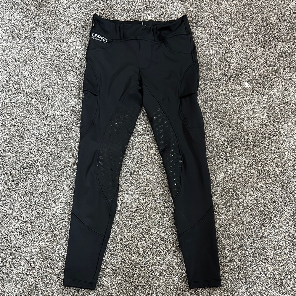 2.0 pro riding tights black esprit with pockets grippy